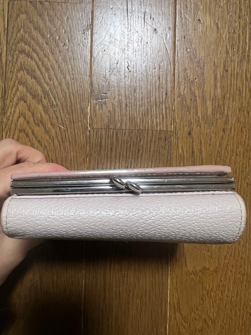 ヴィヴィアンウエストウッド 三つ折り財布 レザー ピンク