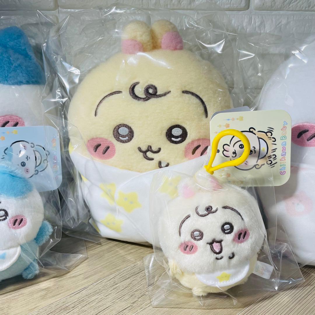 ちいかわ　ハチワレ　おくるみぬいぐるみ　Baby ちいかわベビー　6点セット