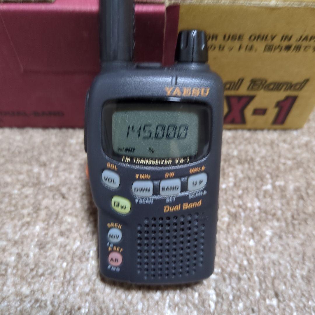 YAESU VX-1 デュアルバンドトランシーバー 144M.430M