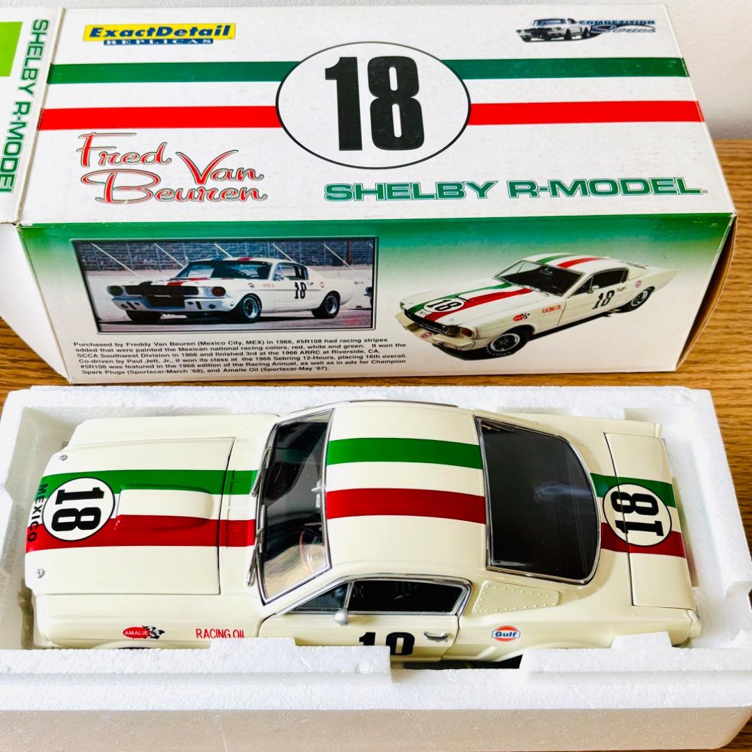 ミニカー LANE EXACT DETAIL 1966 SHELBY 1/18