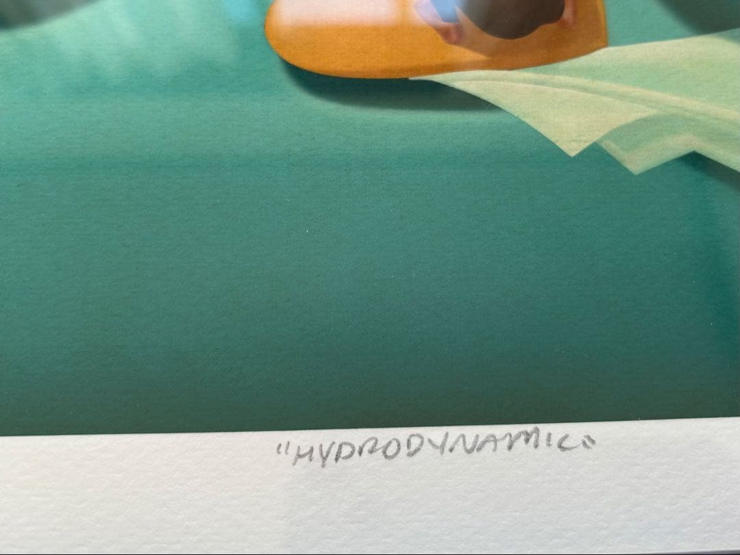 Tyler Warren HYDRODYNAMIC（サイン、シリアルNO入）