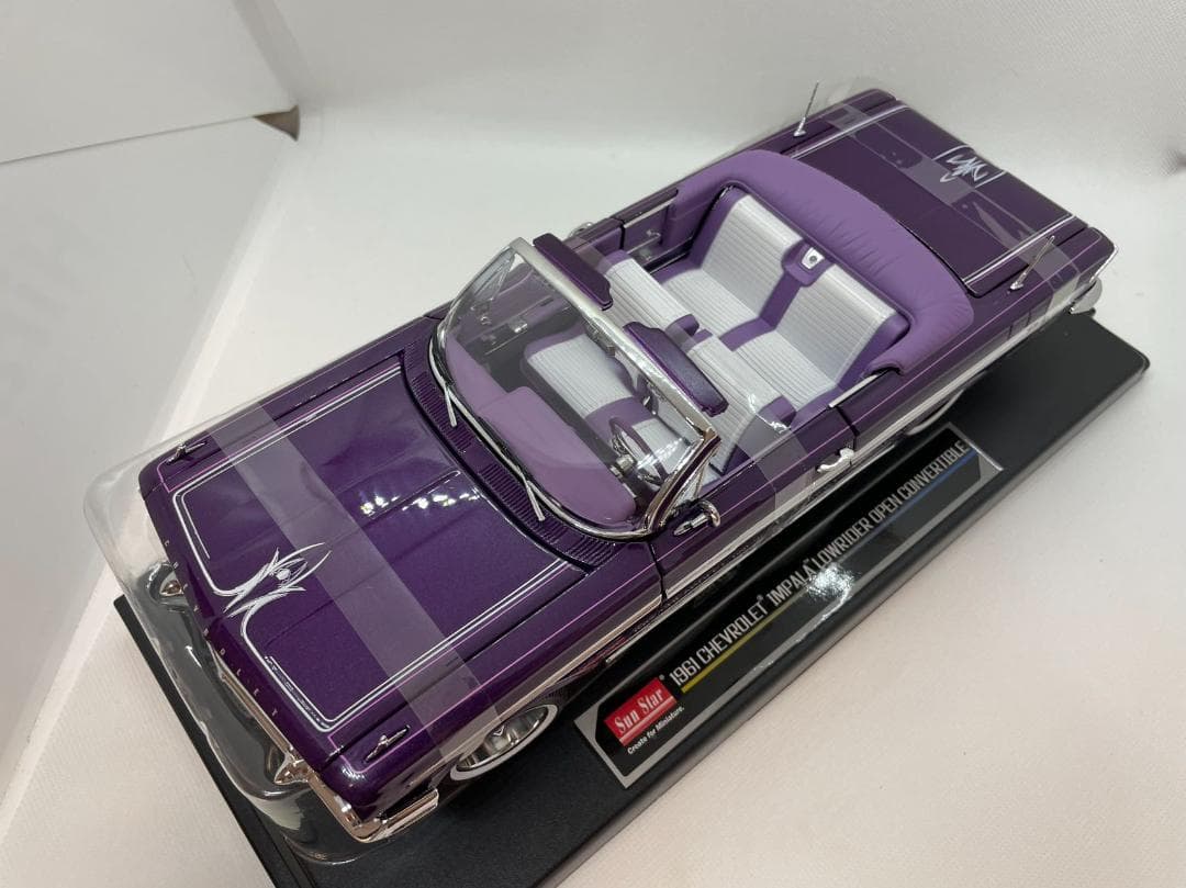 105-011 サンスター 1/18シボレー インパラ Lowrider