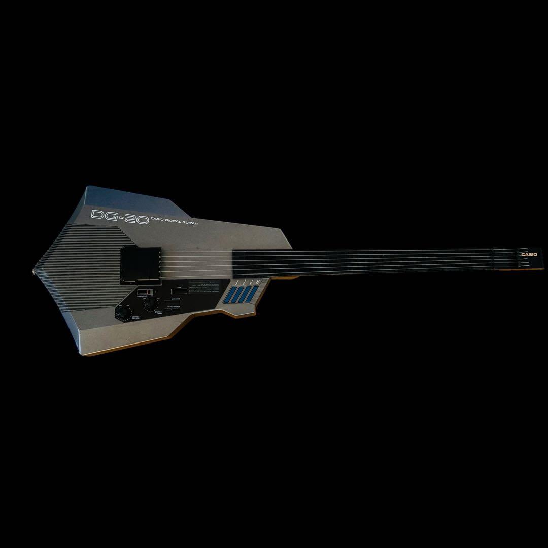 CASIO カシオ　DG-20 デジタル電子ギター　シルバー