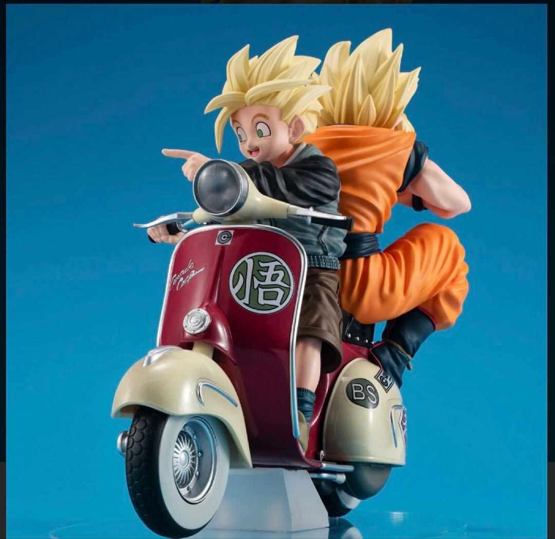 ドラゴンボールZ デスクトップマックコイEX 孫悟空 バイク付き　フィギュア