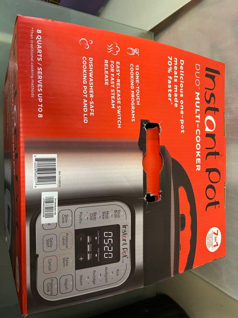 Instant Pot 電気圧力鍋 未使用