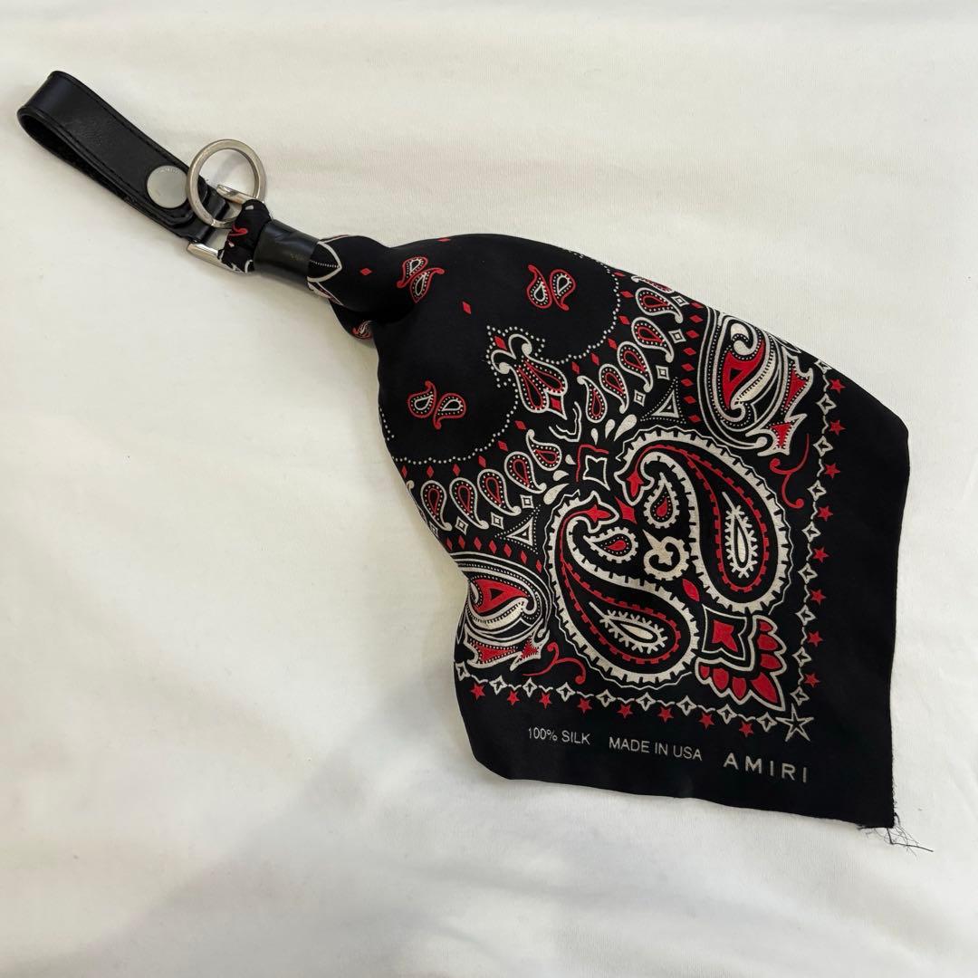 AMIRI バンダナキーチェーン
