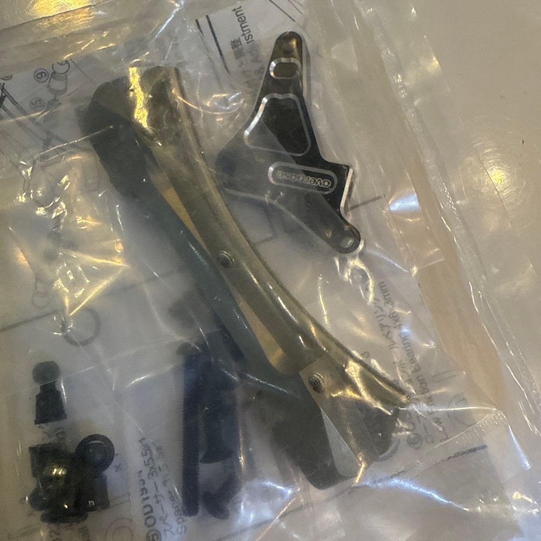 オーバードーズ overdoseアルミ湾曲スライドラックセットブラック新品