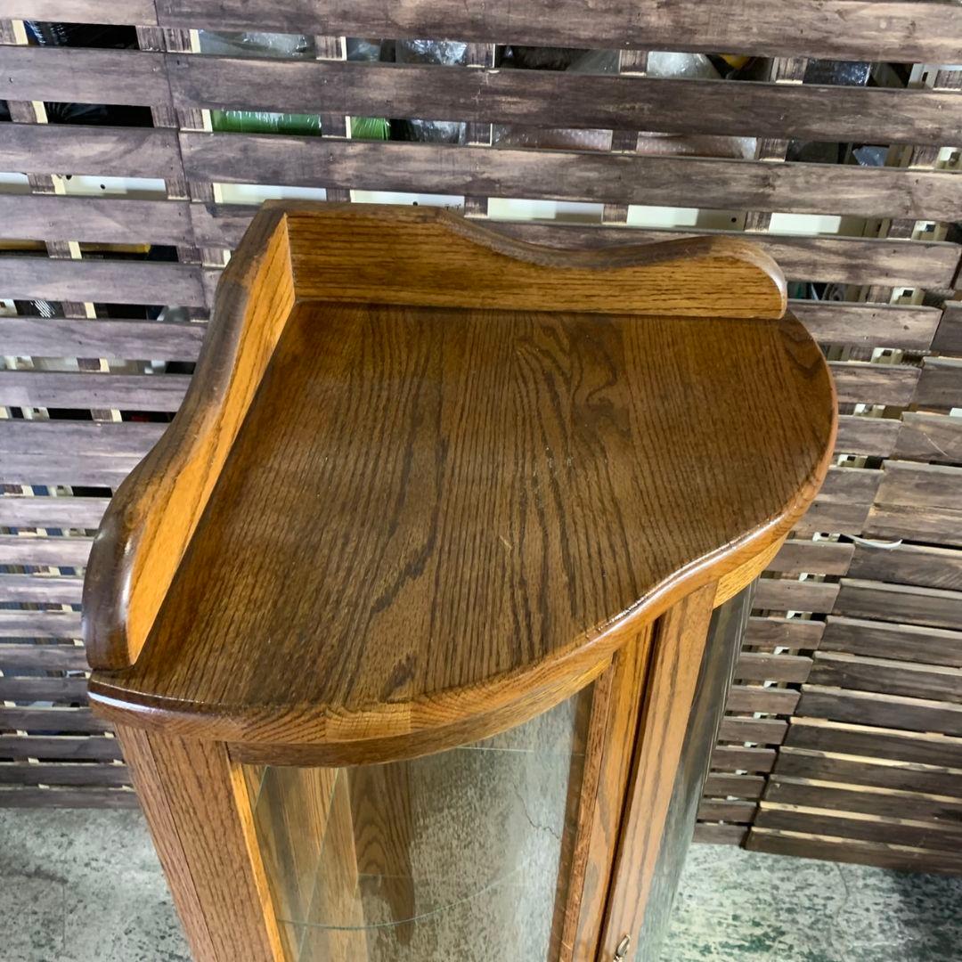 J162 英国風コーナーコレクションボード キャビネット