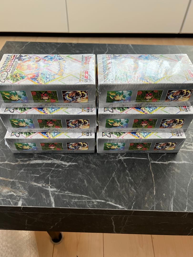 ポケモンカードゲーム テラスタルフェスex 6BOX　シュリンク付き