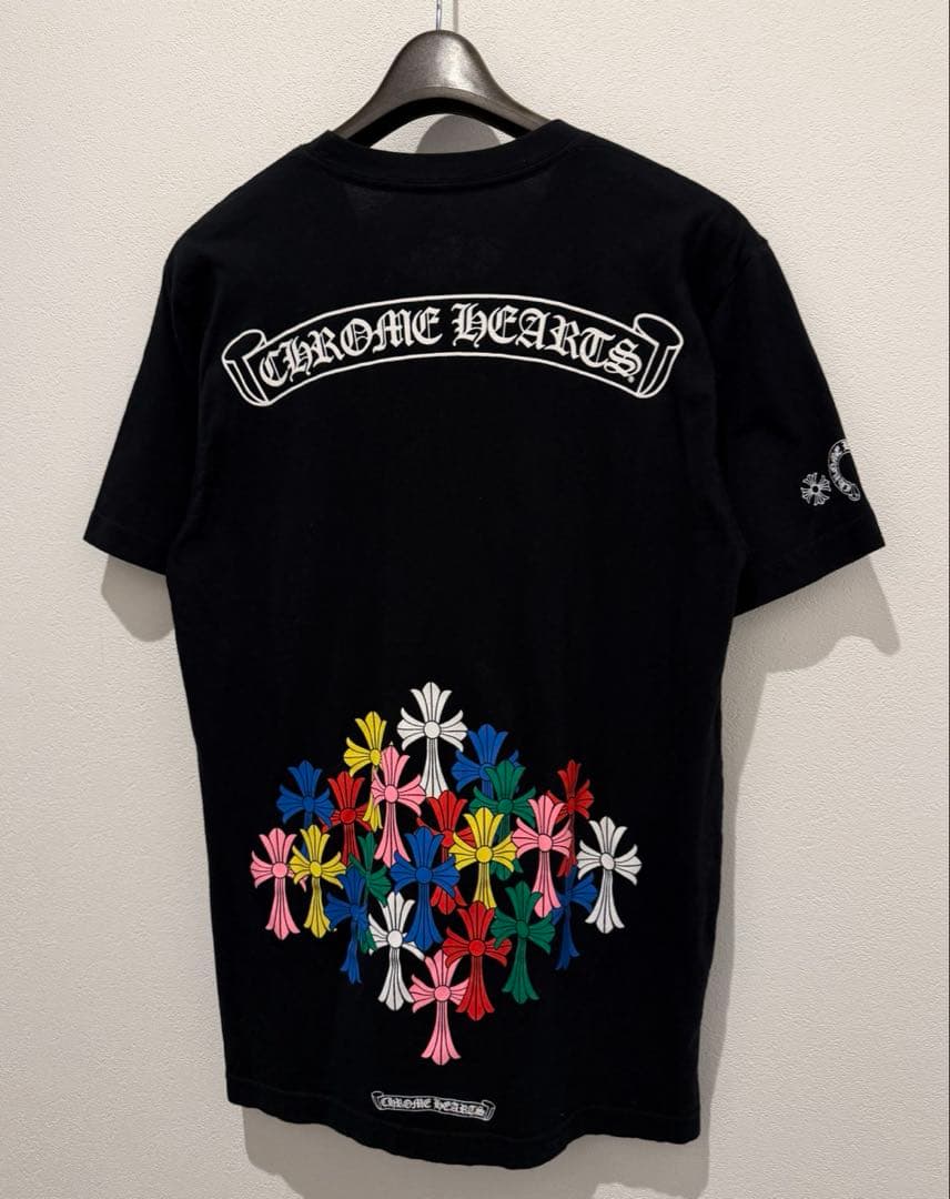 【希少】 CHROMEHEART クロムハーツ　マルチカラー　セメタリー　半袖
