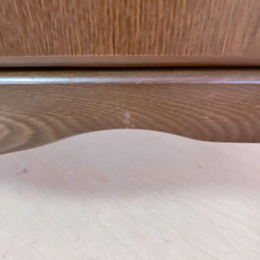 HIKARI アンティーク調　サイドキャビネット　サイドチェスト　電話台