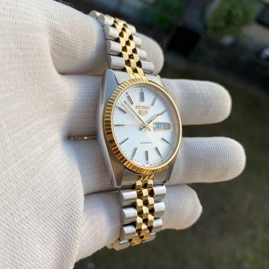 SEIKO 5 自動巻き 7s26-0500セイコーファイ。