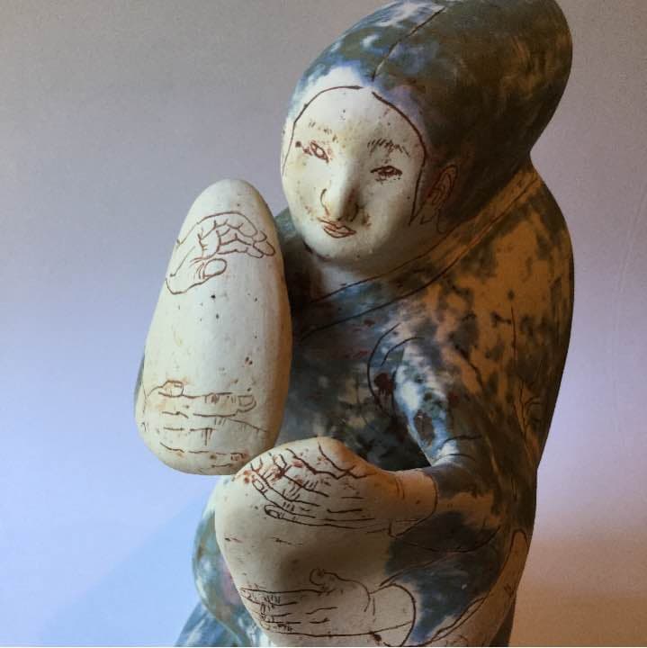 河上奈未 陶俑　kawakami nami