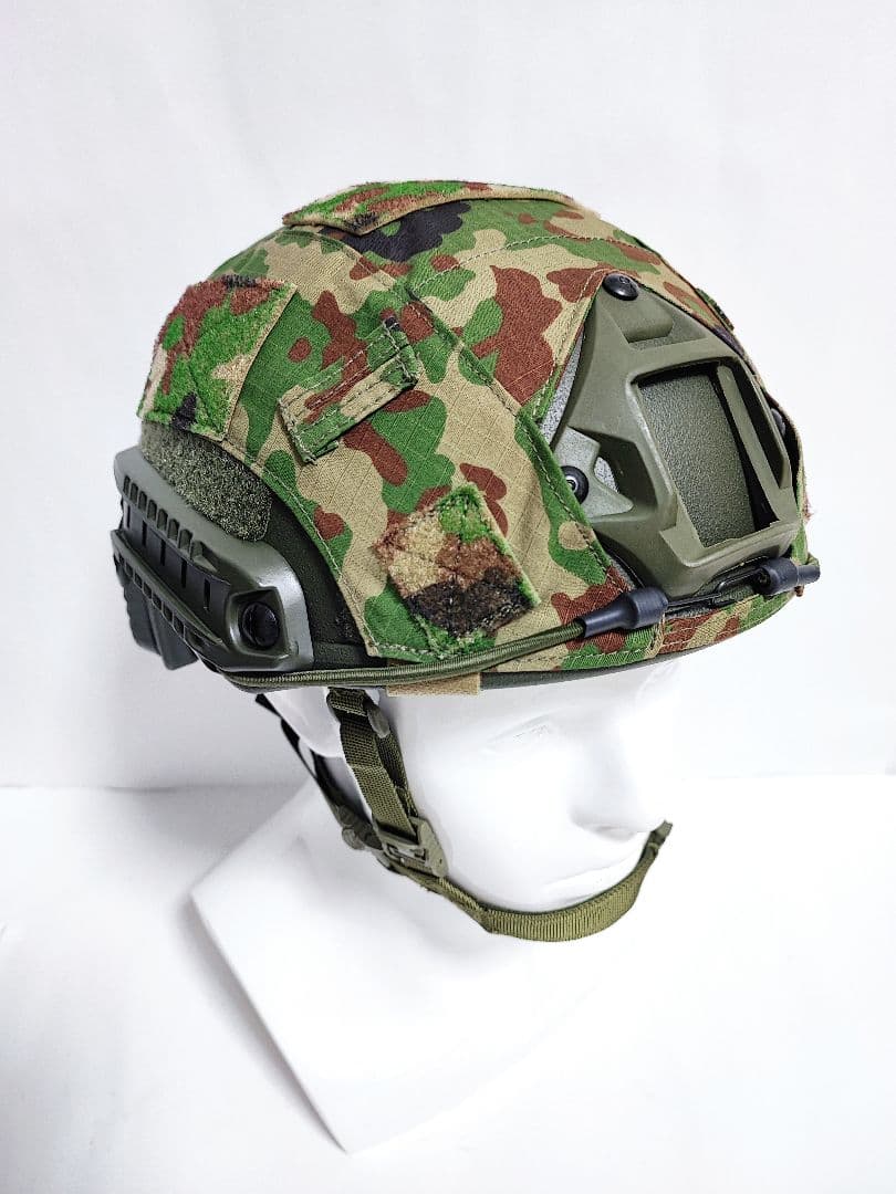 NIJ IIIA レベル3A 陸自迷彩 Fast 防弾ヘルメット カバー セット