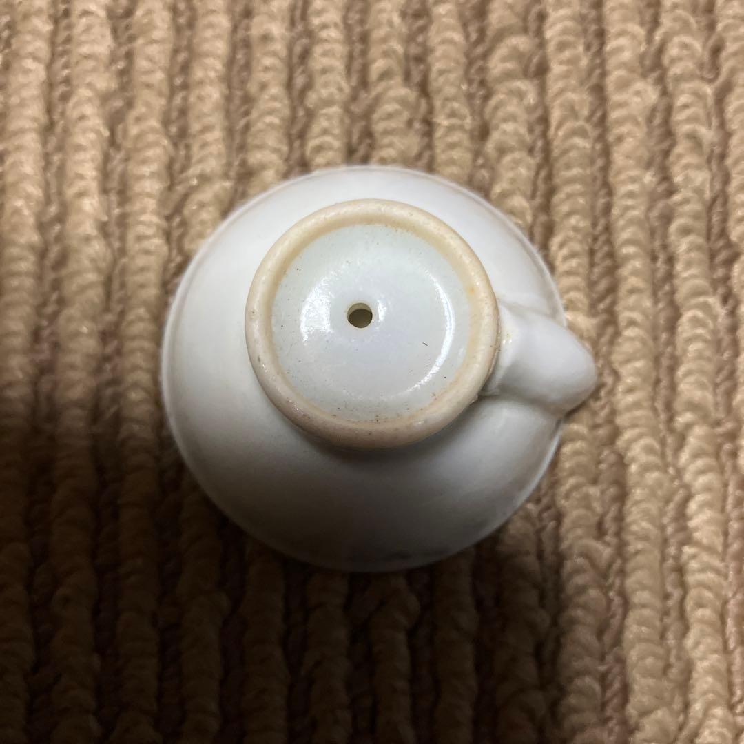 珍品　古美術　お猪口　おちょこ　肉筆のお猪口　陶磁器　大正12年　レア　レトロ