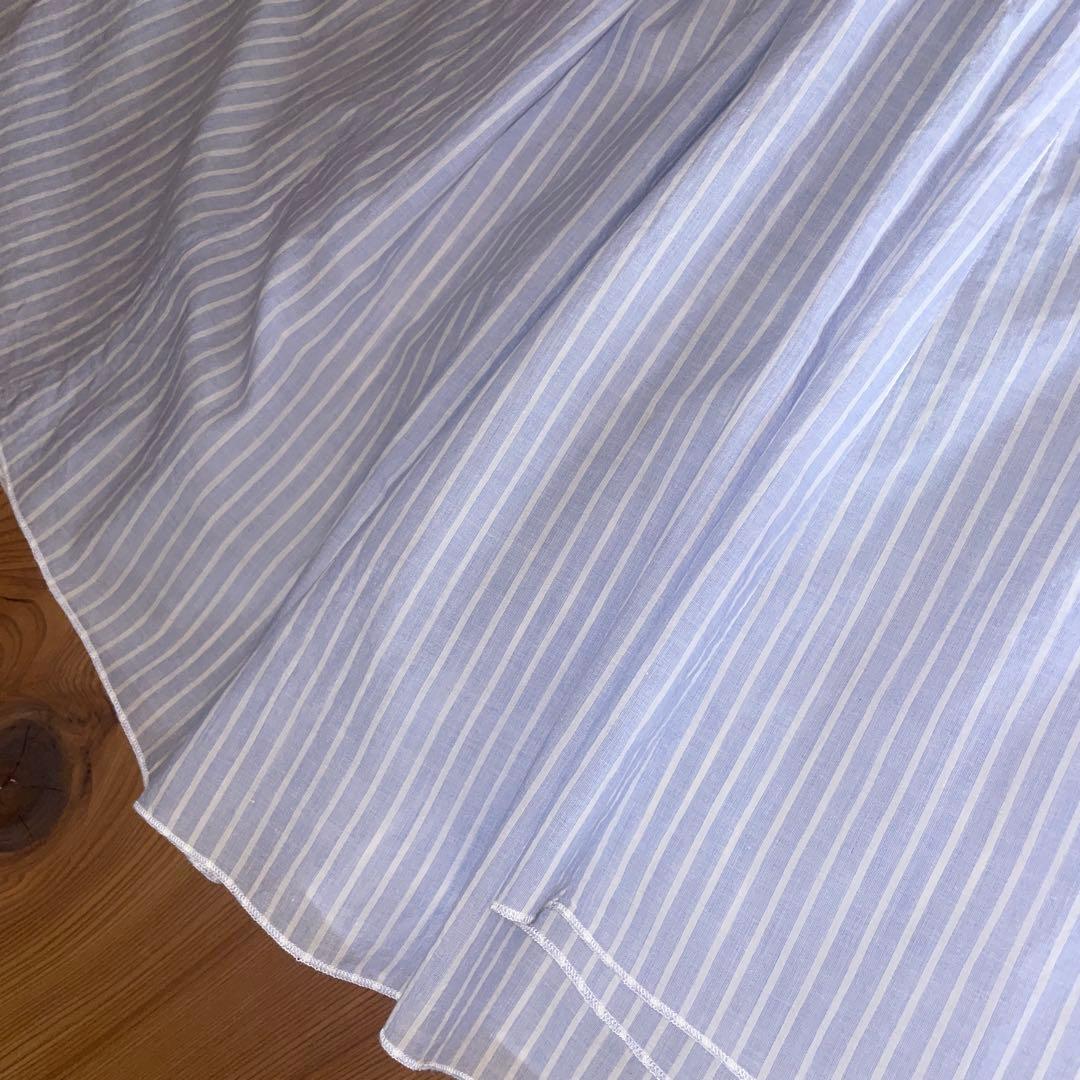 遠州織物HUIS U401ゆるふわコットンスカート