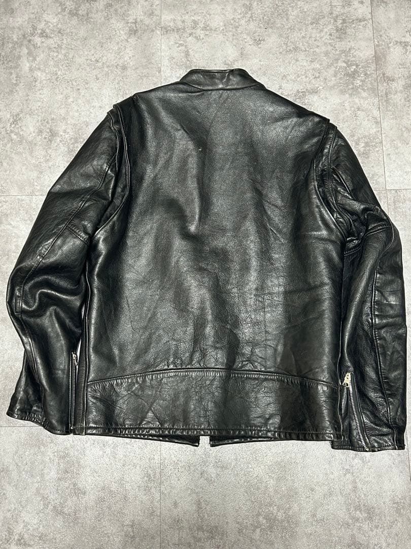 Schott シングルライダース レザージャケット 70s BICTALON