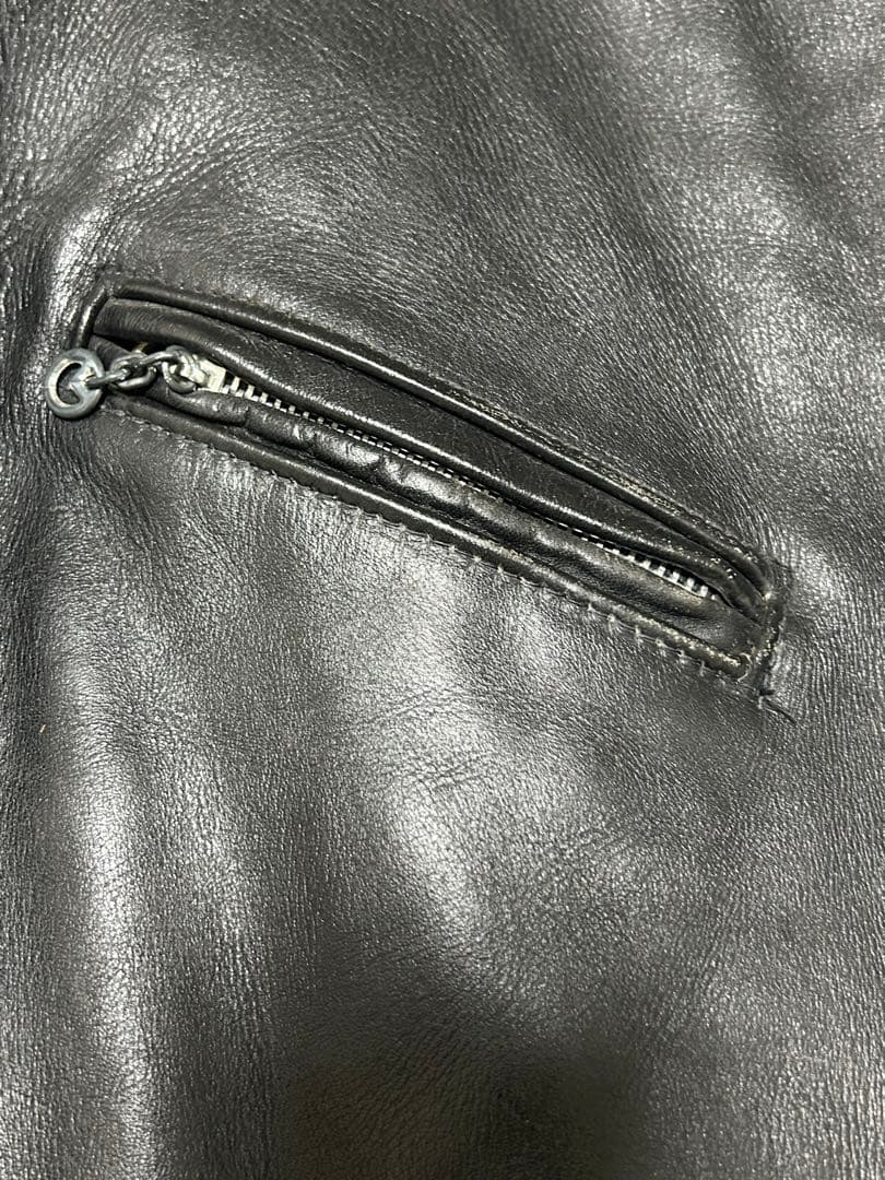 Schott シングルライダース レザージャケット 70s BICTALON