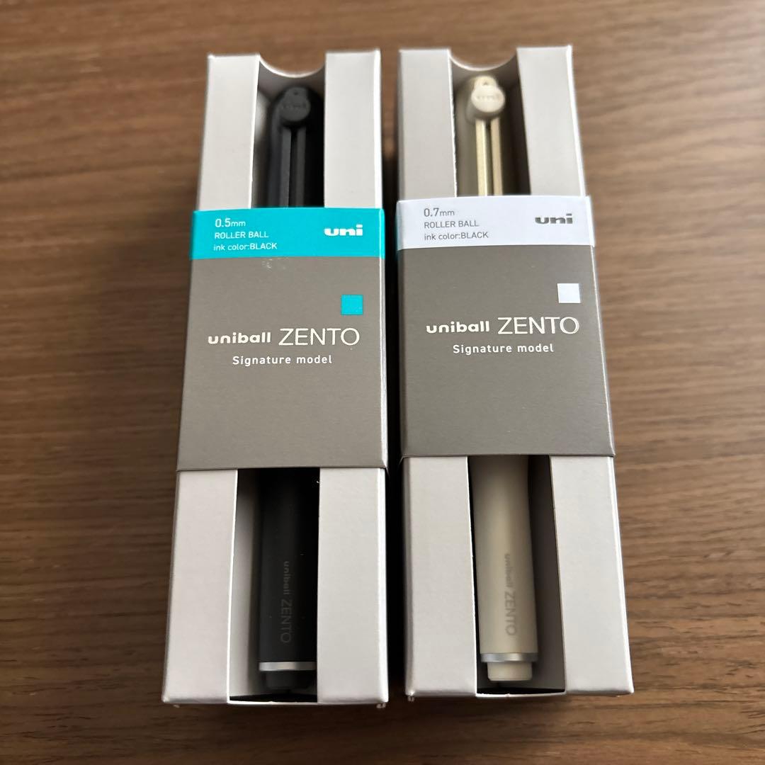 【新品未開封】uniball ZENTO シグニチャーモデル　2本セット