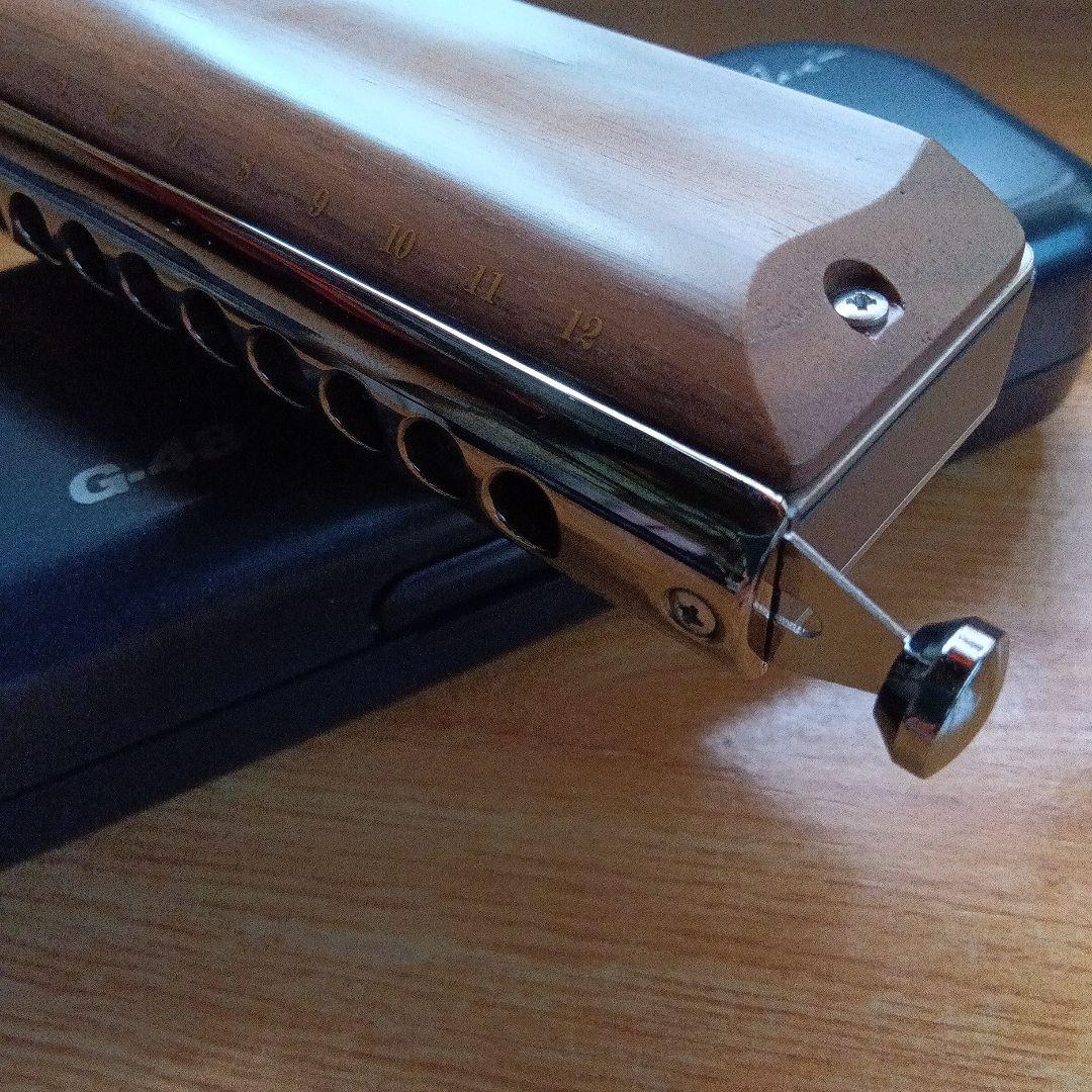 M.SUZUKI G-48 ウッドカバー ハーモニカ