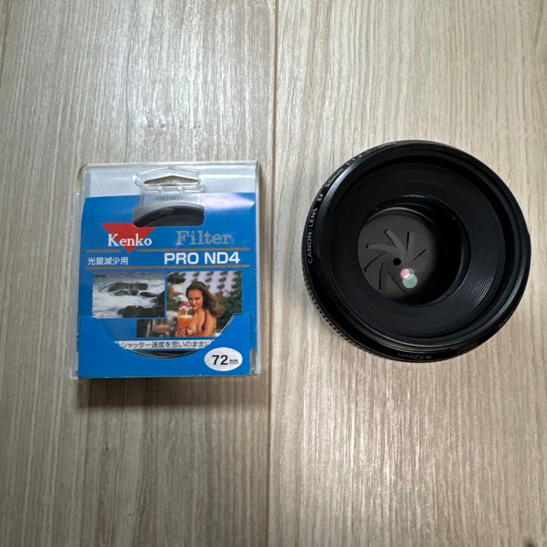 Canon EF 50mm F1.2 L USM NDフィルター 付き