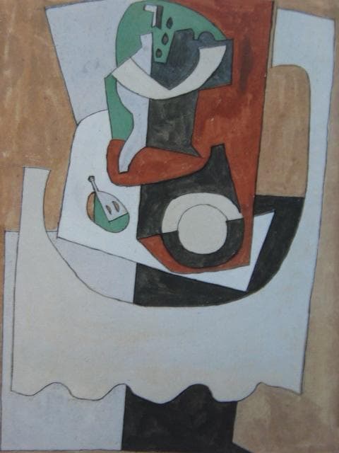 パブロ・ピカソ、【NATURE MORTE AU GUERIDON …】