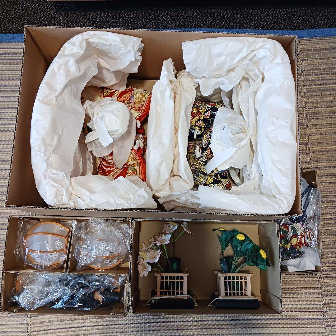 雛人形　親王平飾り　久月