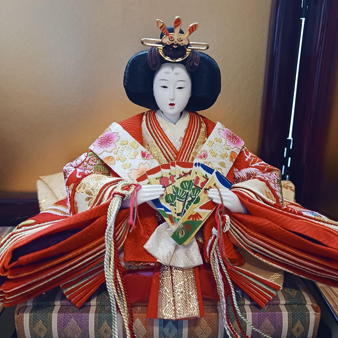 雛人形　親王平飾り　久月