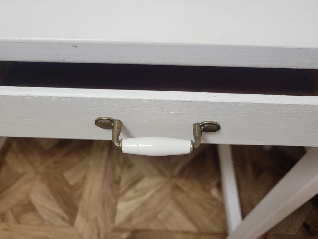 最終値下げ！ホワイトシャビーアンティーク風カウンターデス ハンドメイド②残り1台