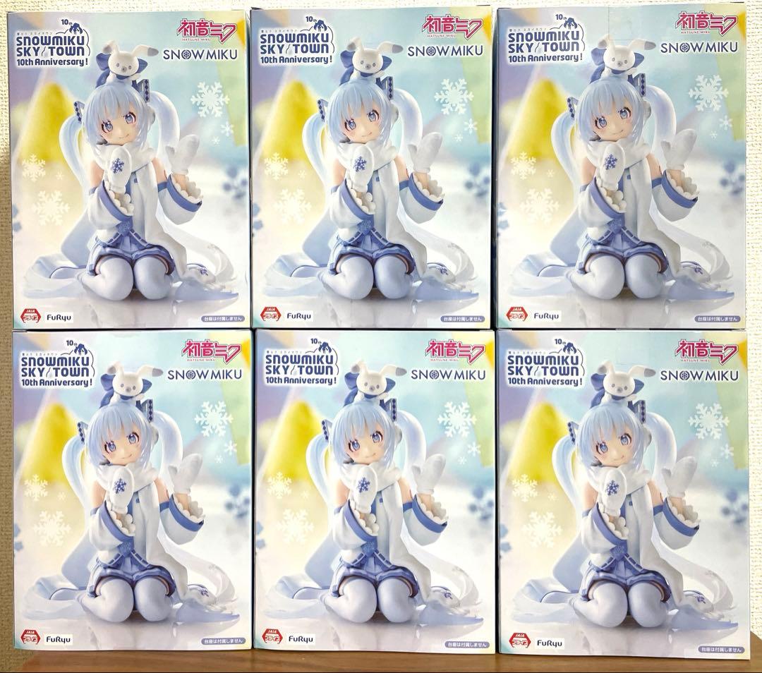  MIKU ぬーどるストッパーフィギュア 雪ミク スカイタウン10th