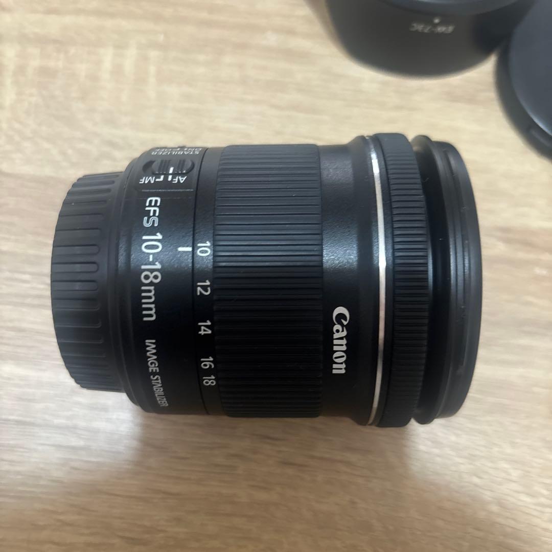 キャノンズームレンズ 広角 セットCANON 10-18mm F4.5-5.6