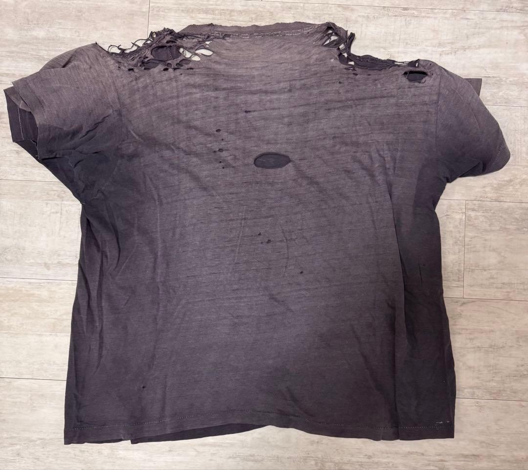 60s 襤褸サンフェードポケT 茄子紺