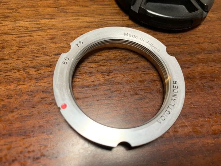 Jupiter-8 f2/50mm Mアダプタ付き