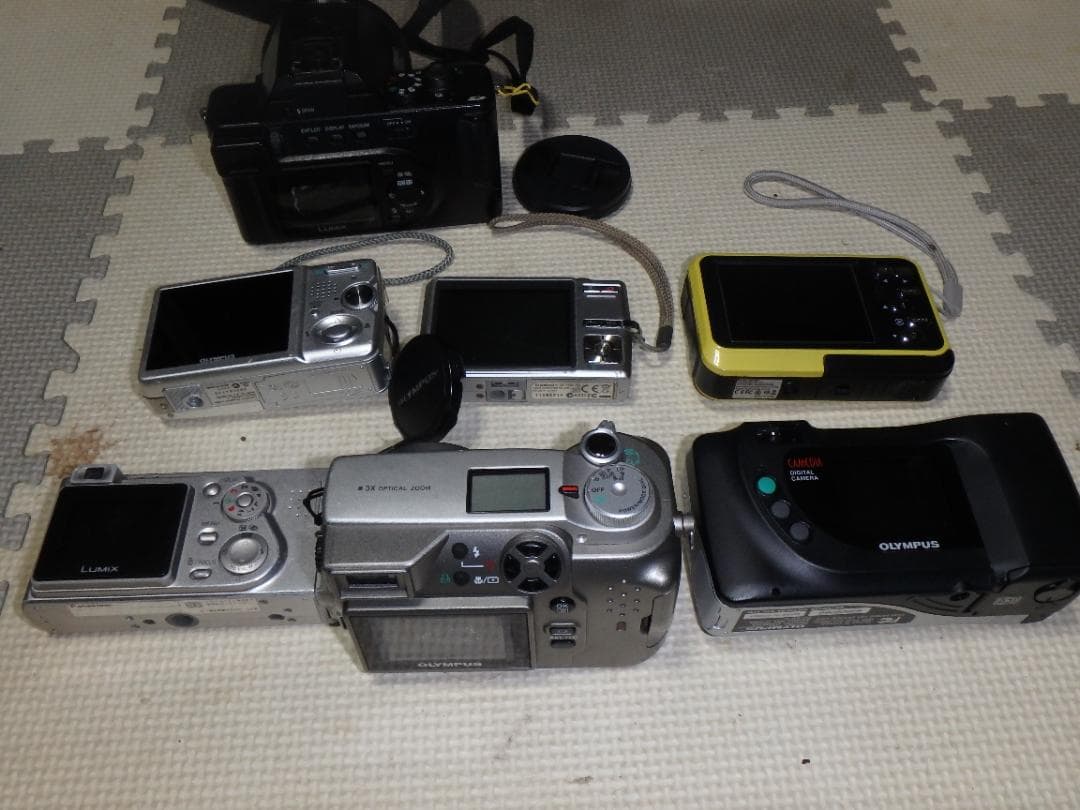 動作品 デジタルカメラ 7台 まとめ セット