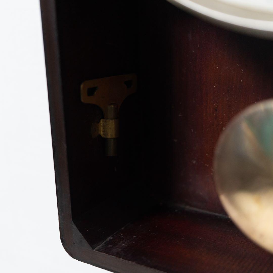 SATO CLOCK 佐藤時計　振り子時計　昭和レトロ　オーバーホール済　動作品