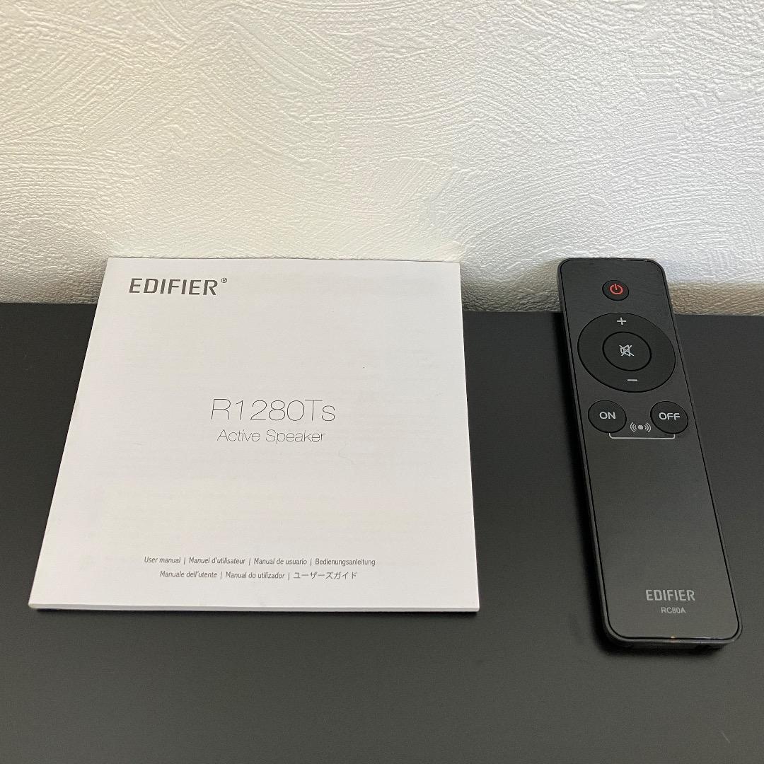 美品 EDIFIER R1280Ts ブックシェルフスピーカー 動作確認済