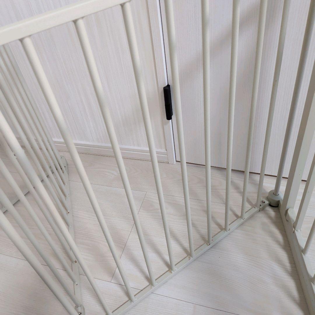 DOG SAFE6 犬用折りたたみ式ケージ ライトグレージュ