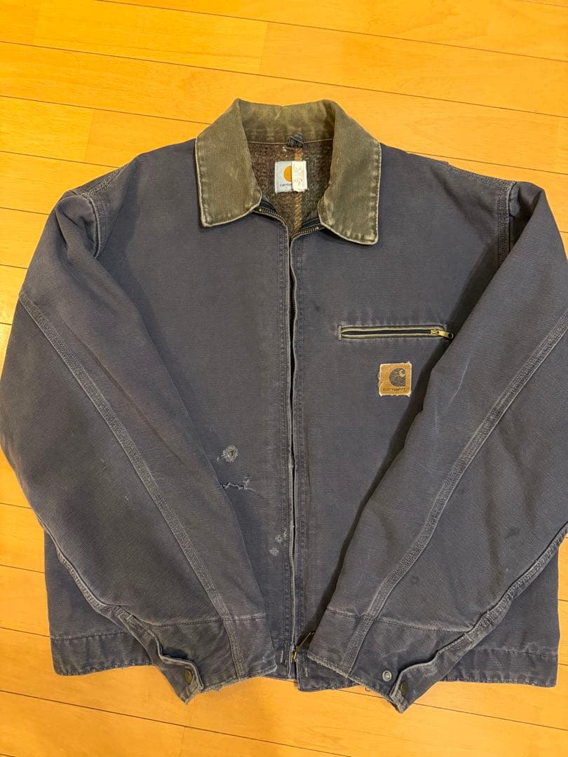 【USA製】星タグ　90s カーハート　デトロイトジャケット