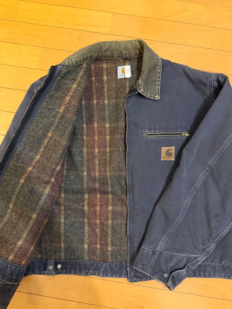 【USA製】星タグ　90s カーハート　デトロイトジャケット