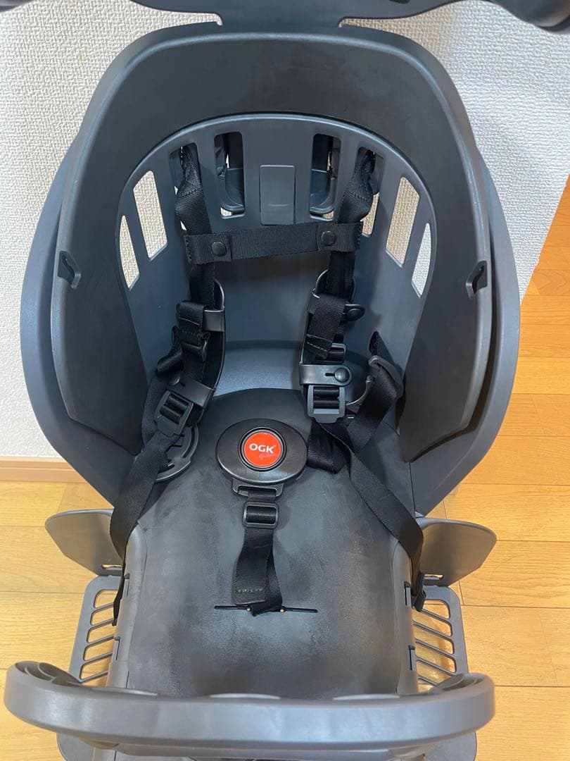 【美品】OGK 自転車後ろ乗せシートRBC-019DX2