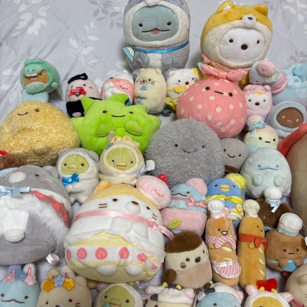 ☆すみっコぐらし ぬいぐるみ 未使用 使用済あり タグ付き有 サンエックス 手乗