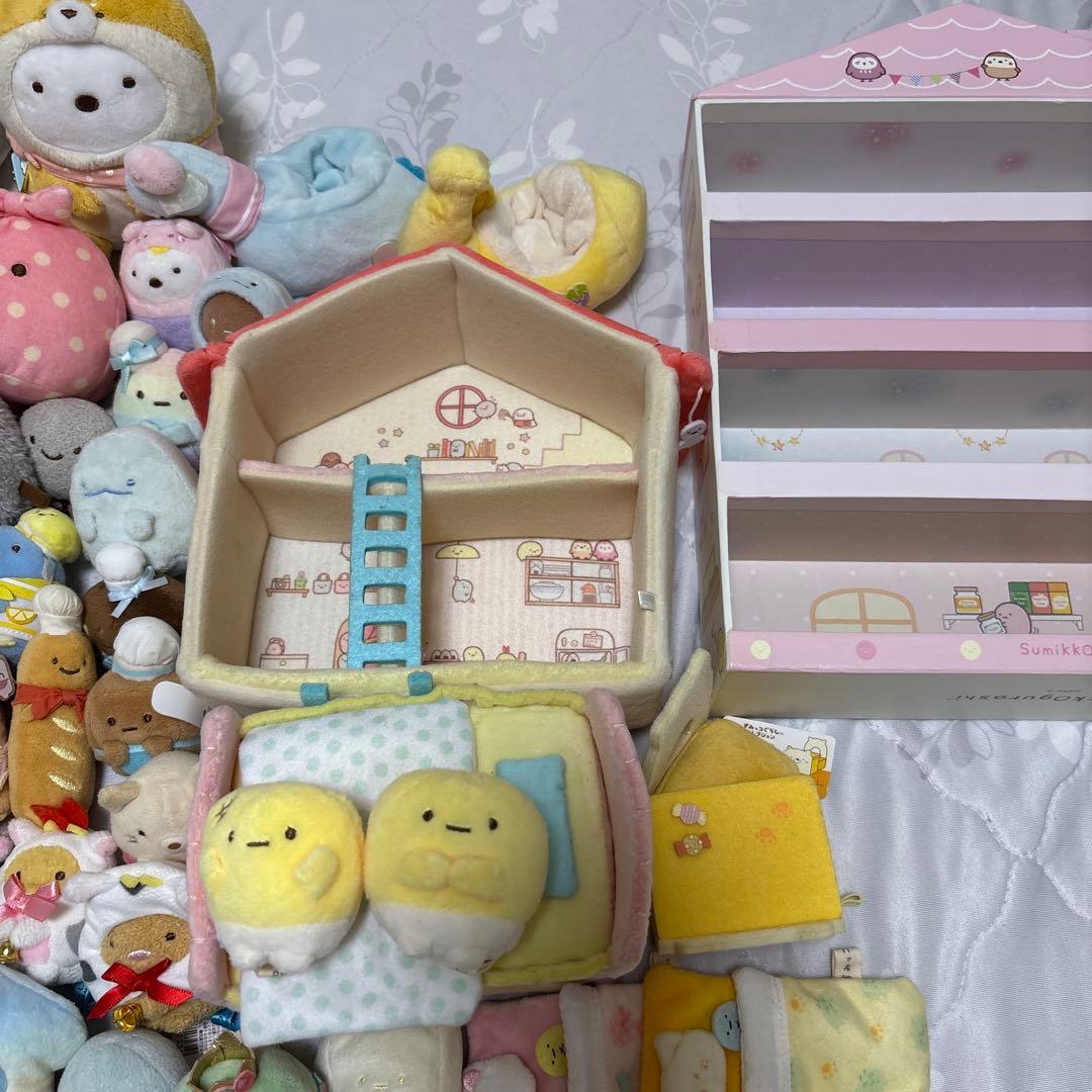 ☆すみっコぐらし ぬいぐるみ 未使用 使用済あり タグ付き有 サンエックス 手乗
