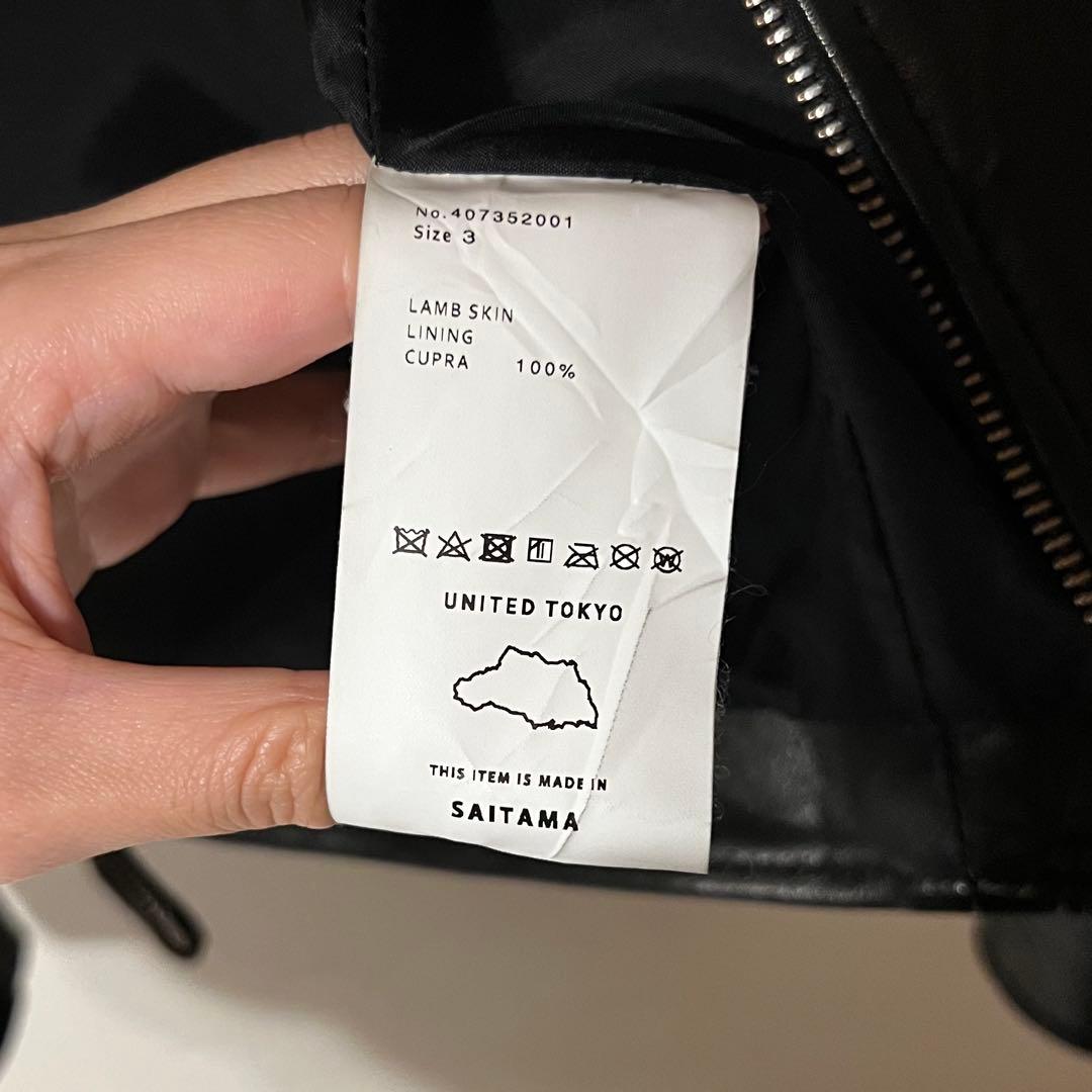 サイズ3 ユナイテッドトウキョウ ライダース