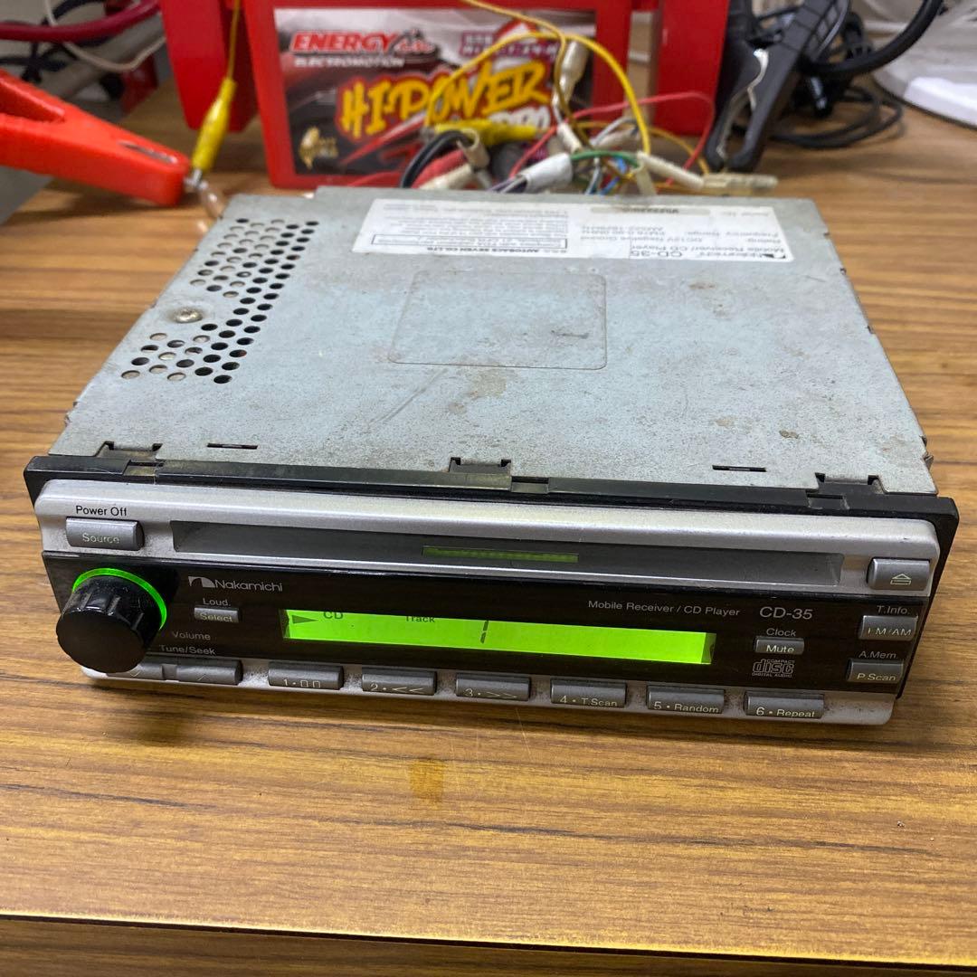 ナカミチ　CDデッキ　当時物　80ヒーロー