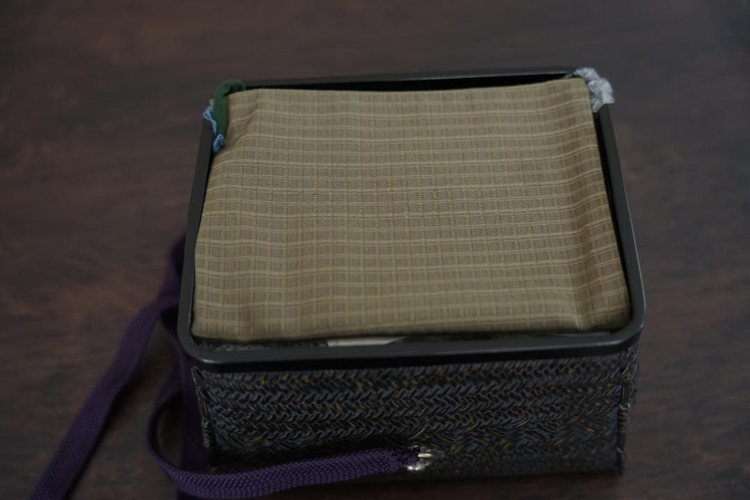 茶籠　篭師　和田鱗司作