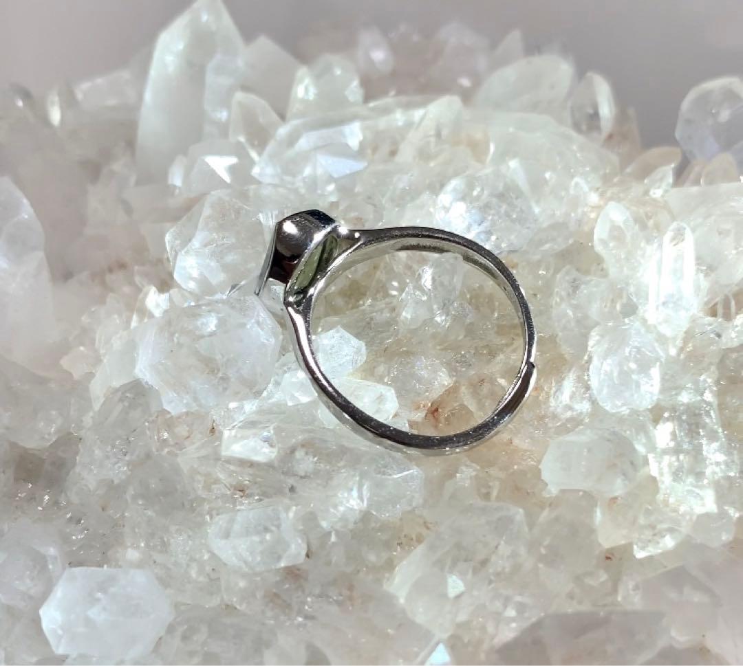 ★Manakali ★ 【高品質】モルダバイト　六芒星　リング