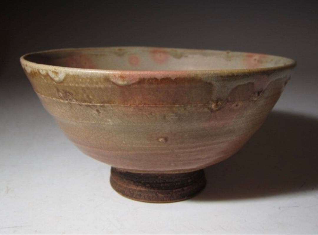 古萩茶碗 裏千家 十一代 玄々斎 歌銘！7111