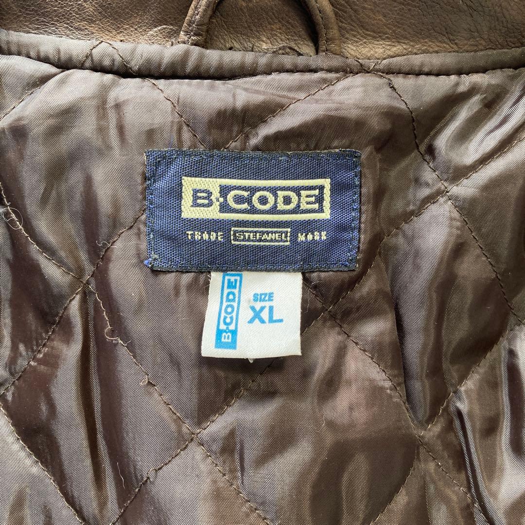 りょう様 リアル レザー シングル ライダース ジャケット XL 本革 茶