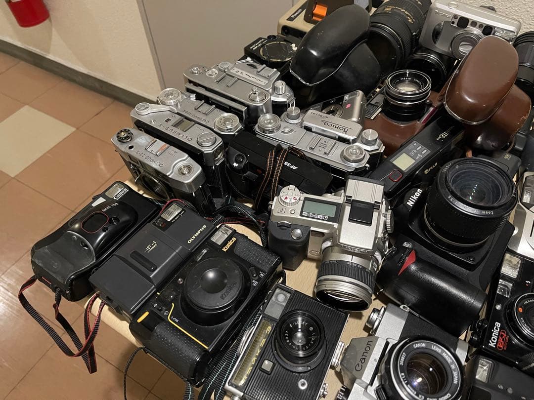 35個くらいジャンクカメラレンズなどまとめ売り