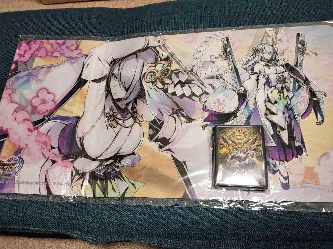 デュエプレフェス　誣の頂 ウェディング 　プレイマット・スリーブ　セット